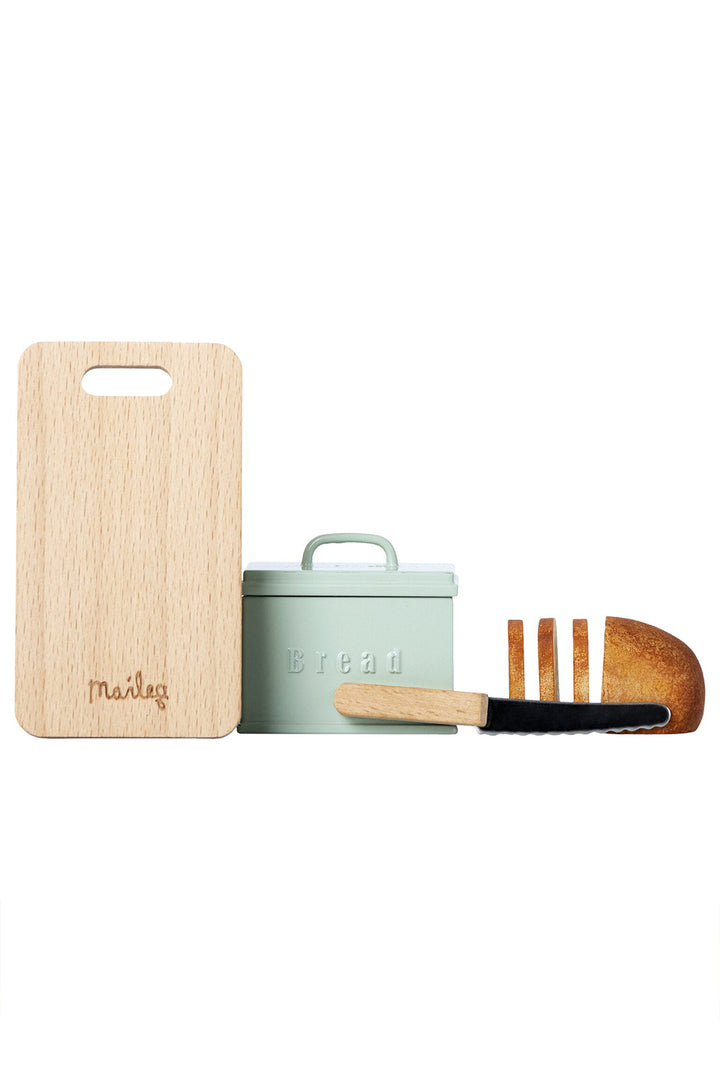 Maileg Miniature Bread Box With Cutting Board & Knife