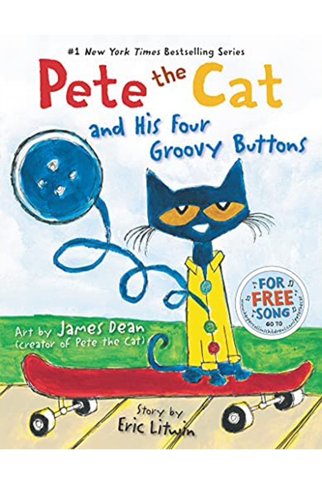 Harper Collins Pete The Cat And His Four Groovy Buttons