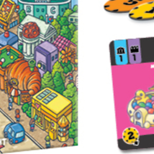 Gamewright Happy City: A Delightful Building Game