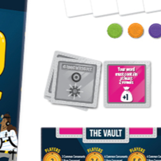 Gamewright Word Heist: A Game Of Lifted Letters