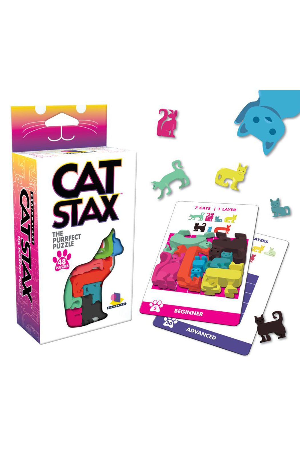 Gamewright Cat Stax: The Purrfect Puzzle