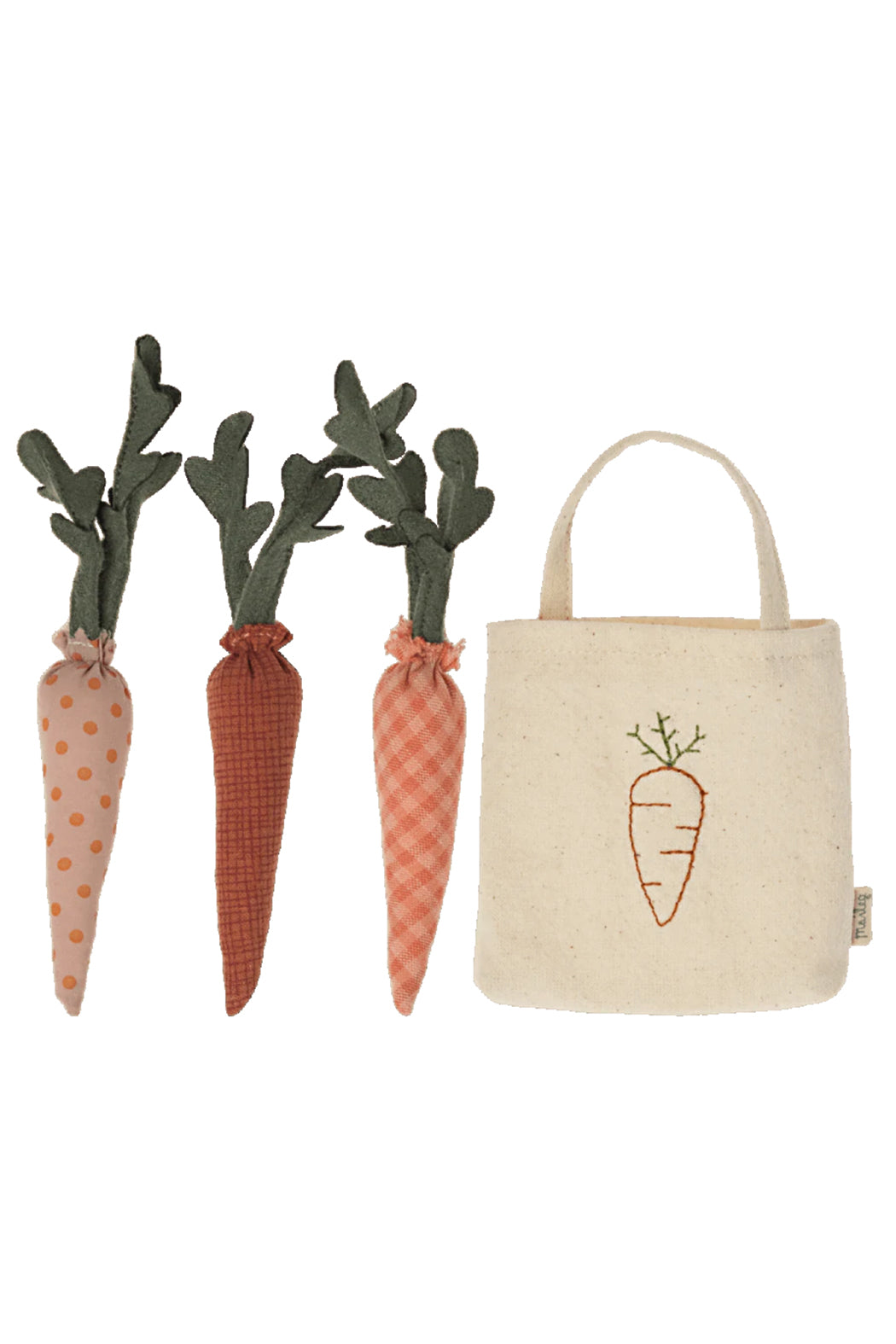 Maileg Carrots In Shopping Bag