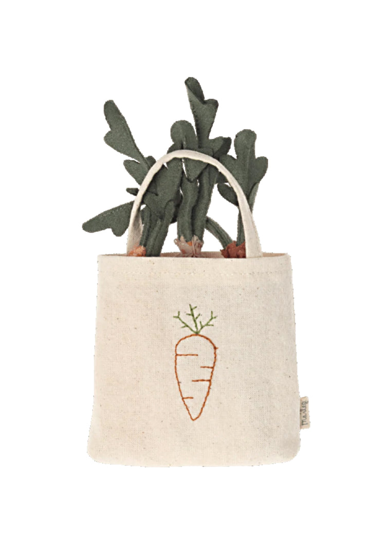 Maileg Carrots In Shopping Bag