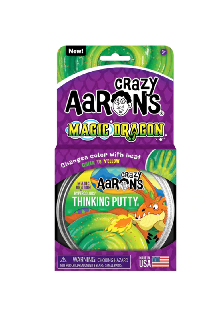 Crazy Aaron's Magic Dragon Thinking Putty - Green