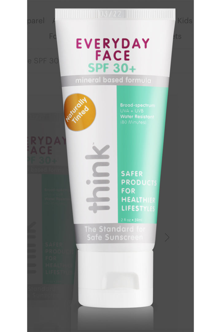 Thinkbaby Think Everyday Face SPF 30 Tinted Sunscreen
