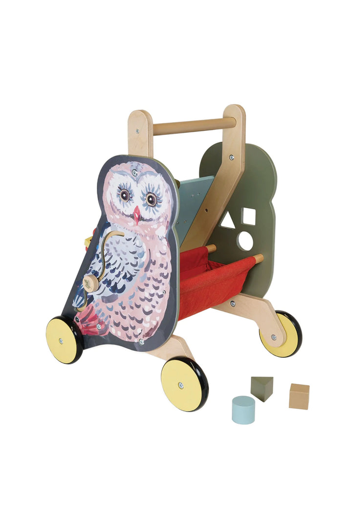 Manhattan Toy Wildwoods Owl Push-Cart