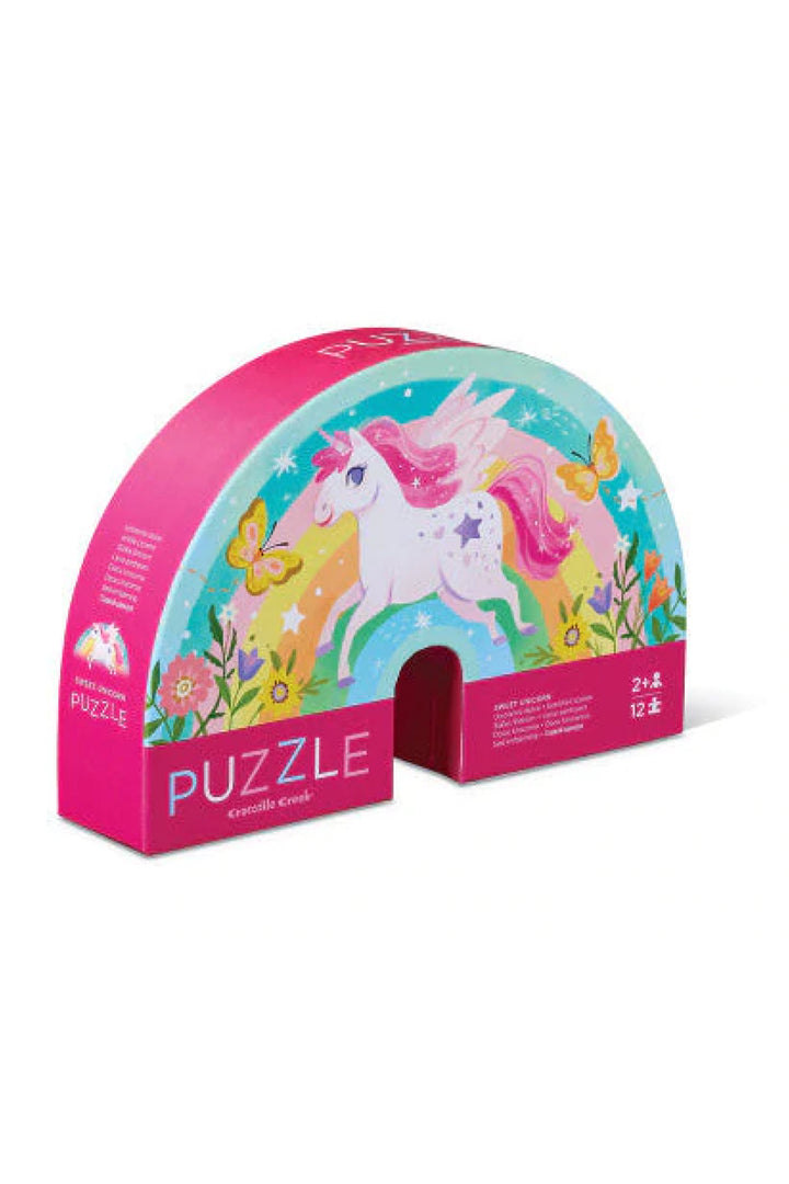 Crocodile Creek Sweet Unicorn 12-Piece Mini Puzzle