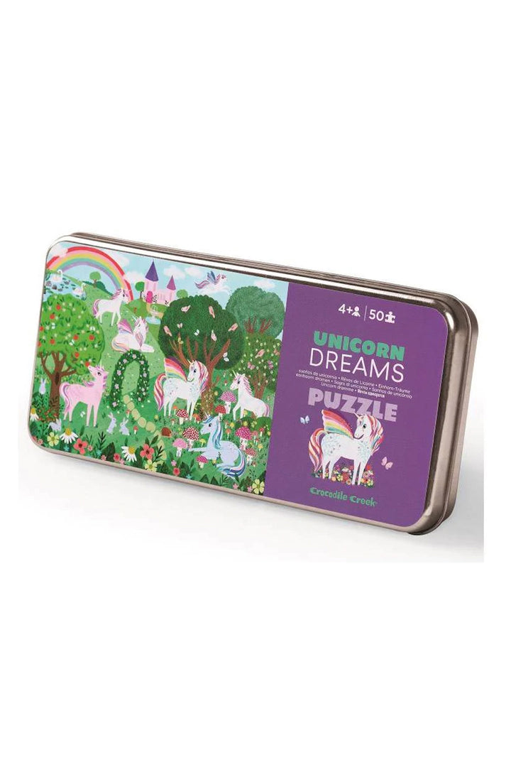 Crocodile Creek 50-Piece Tin Puzzle