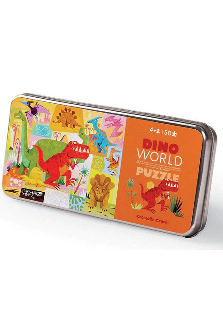 Crocodile Creek 50-Piece Tin Puzzle