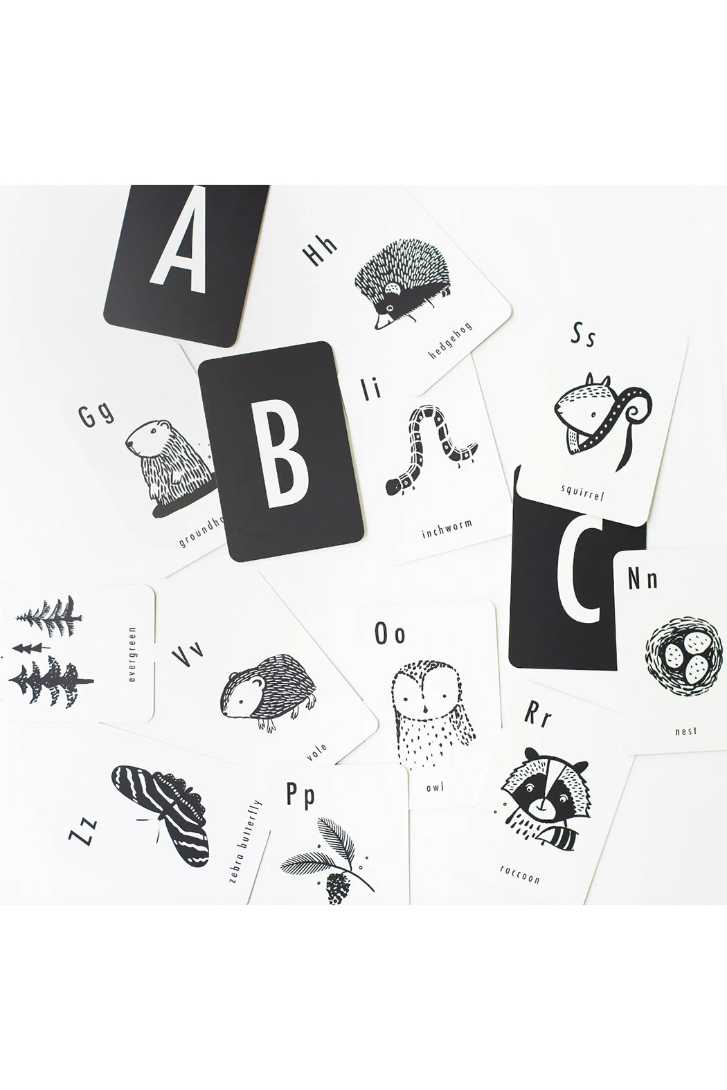 Wee Gallery Woodland Alphabet Cards