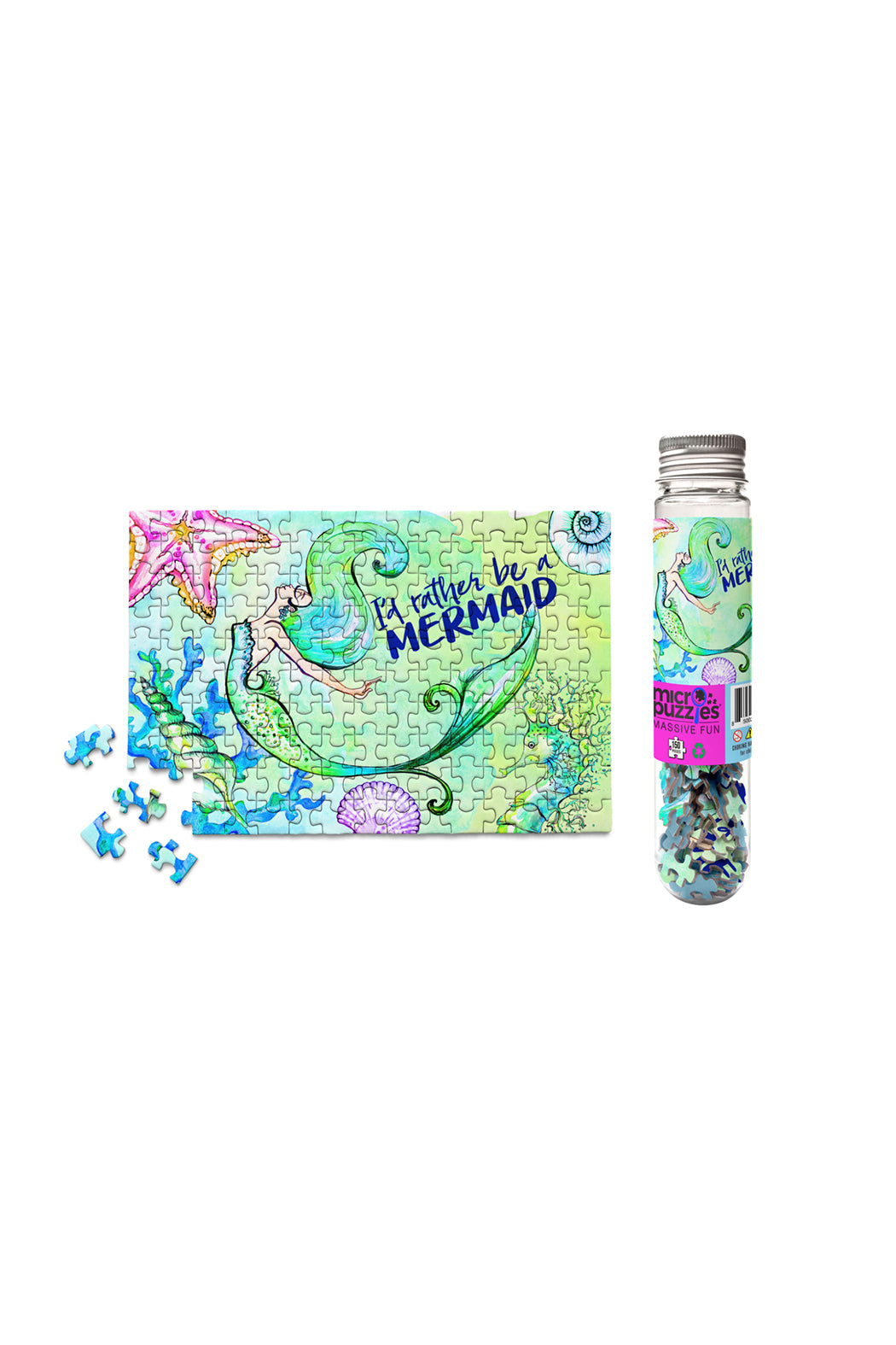 Micro Puzzle Mermaid Life - Mini Jigsaw Puzzle