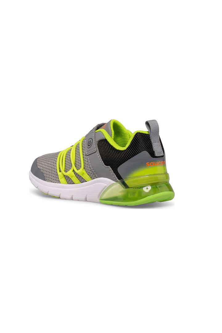 Saucony Flash Glow 2.0 Sneaker - Grey/Lime