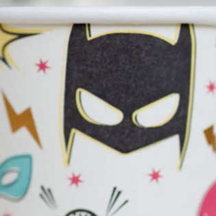 Great Pretenders Superhero Paper Cups - Set Of 8