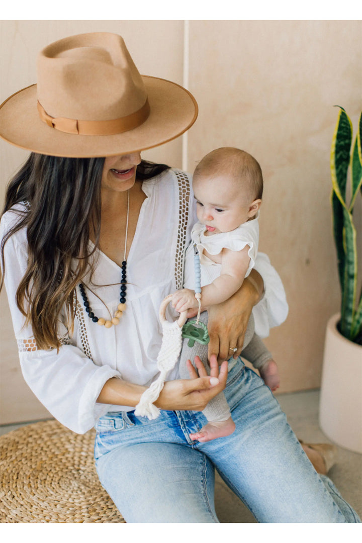 Chewable Charms Luna Macrame Teether