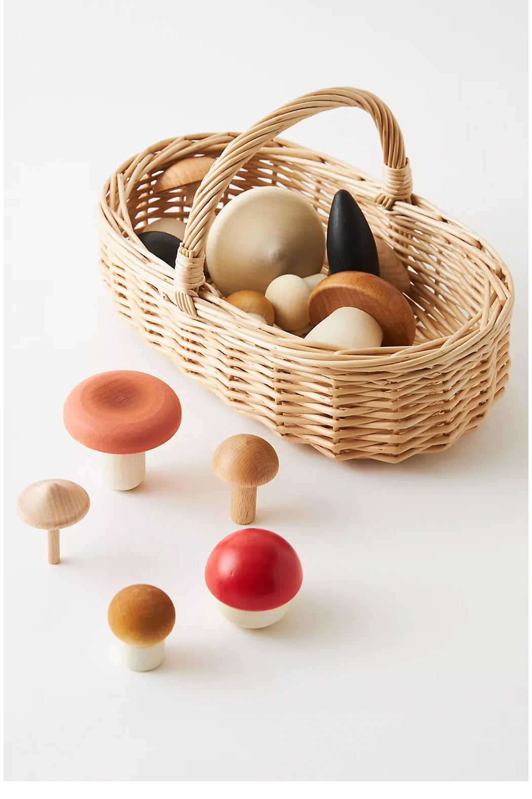 Moon Picnic Forest Mushrooms Basket Set