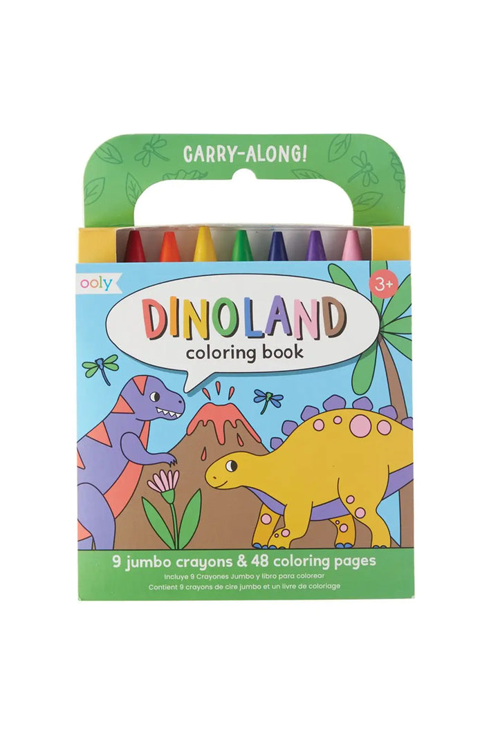 Ooly Carry Along Crayon & Coloring Book Kit