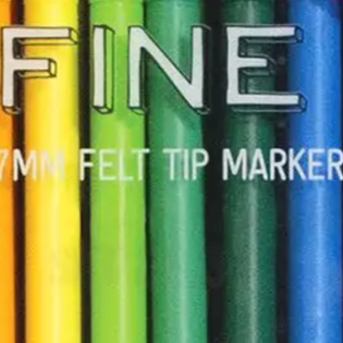 Ooly Seriously Fine Felt Tip Markers - Set of 36