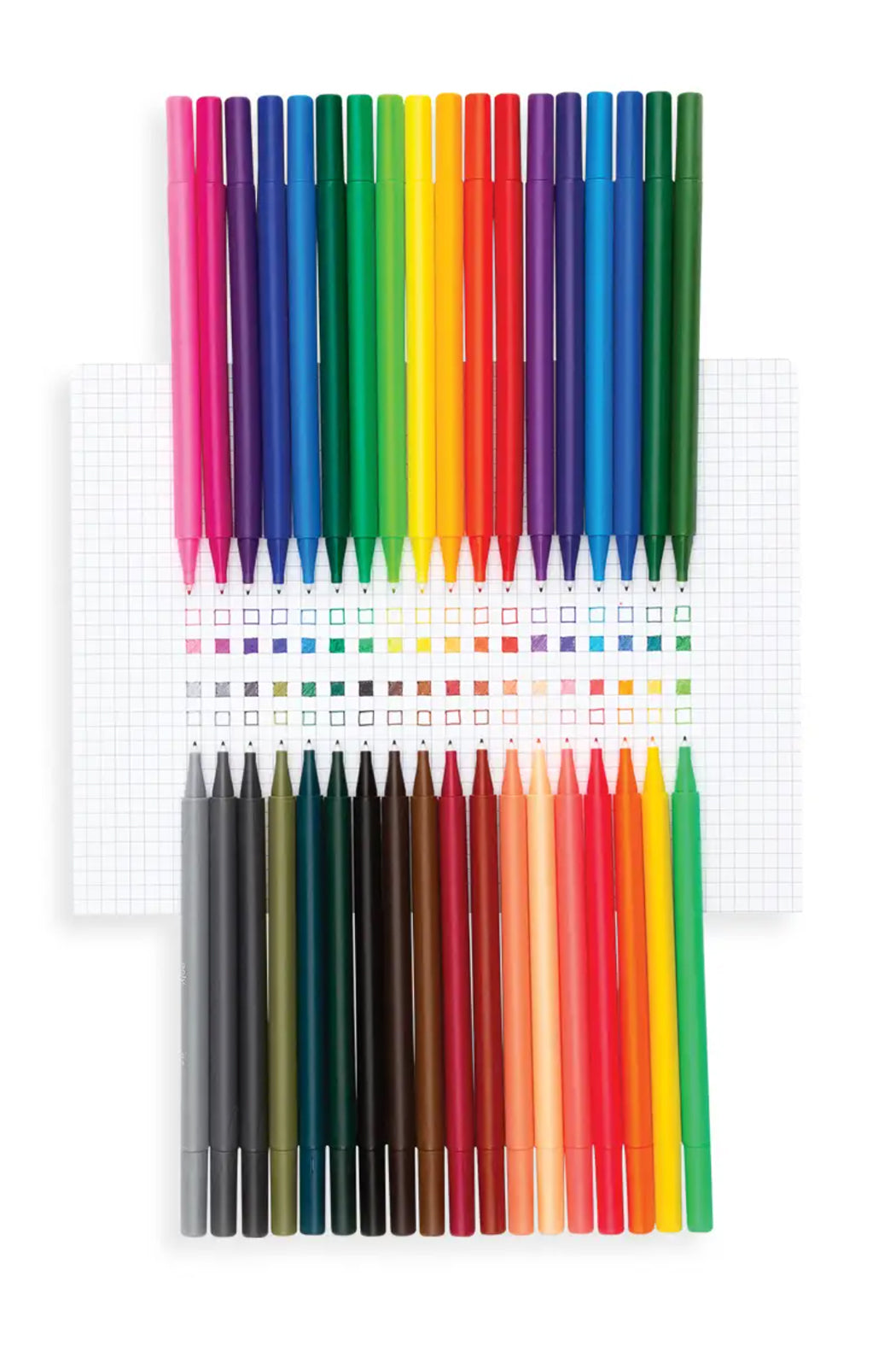 Ooly Seriously Fine Felt Tip Markers - Set of 36