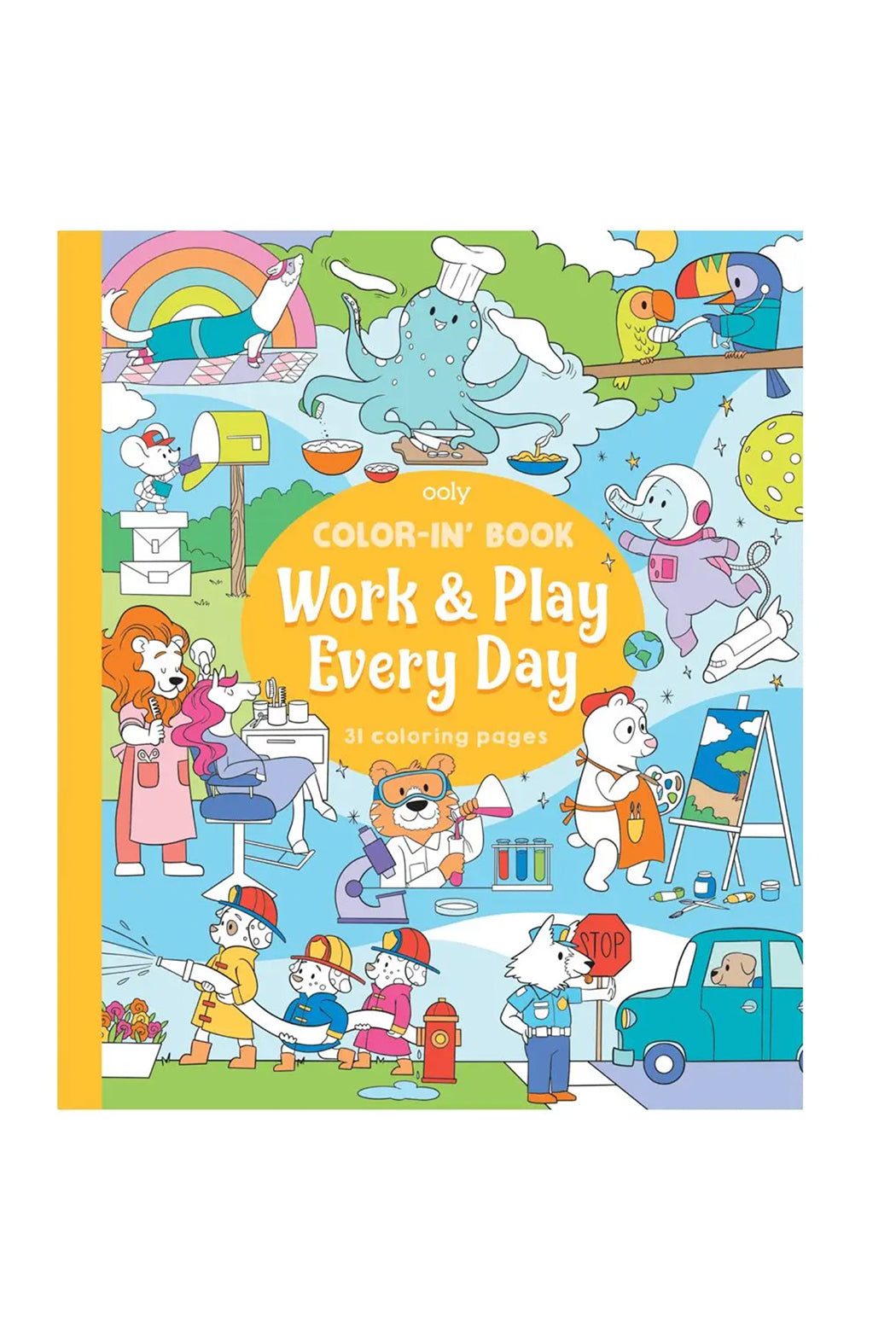 Ooly Work & Play Every Day Coloring Book