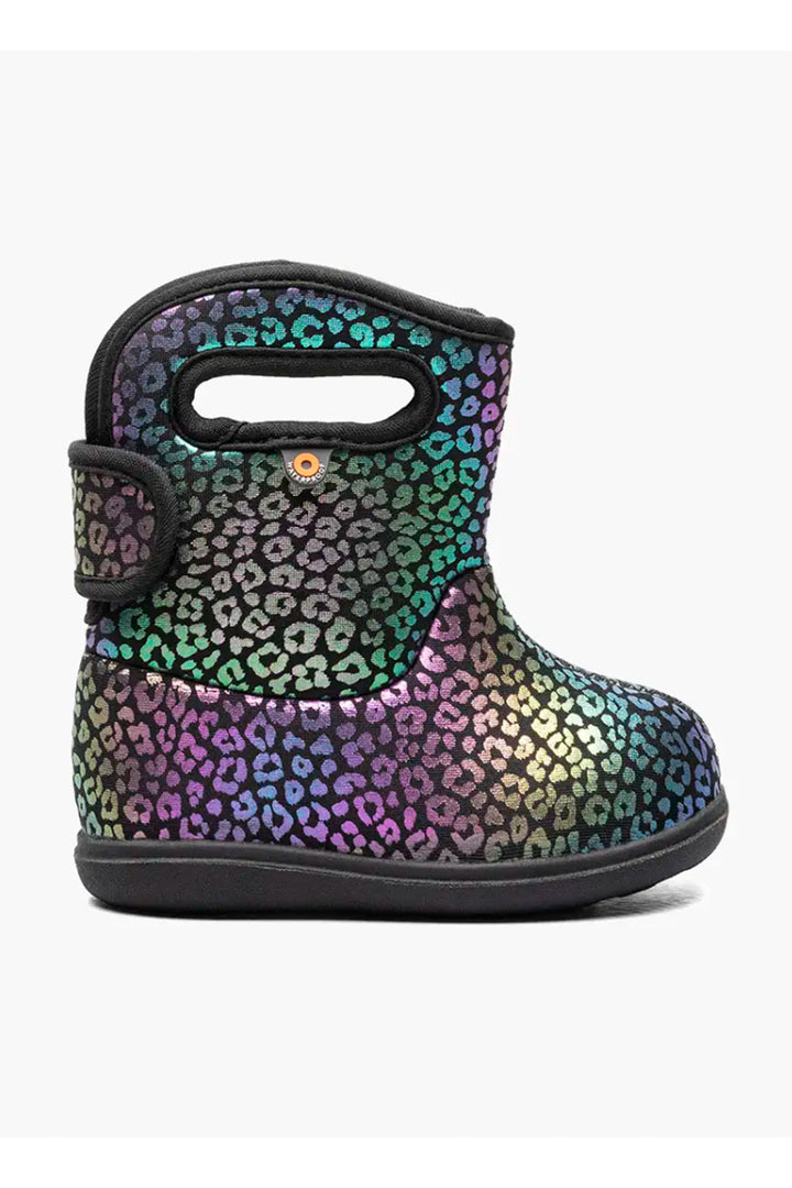 BOGS Baby Bogs Rainbow Leopard Waterproof Winter Boots