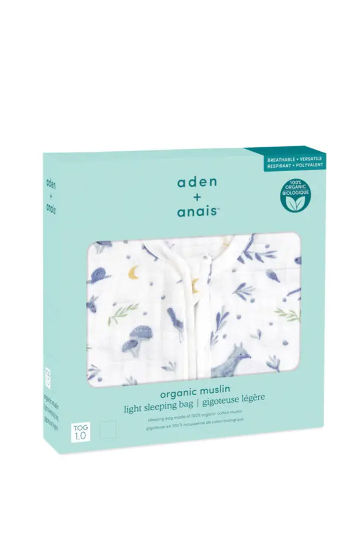 Aden + Anais Organic Muslin Light Sleeping Bag - Outdoors