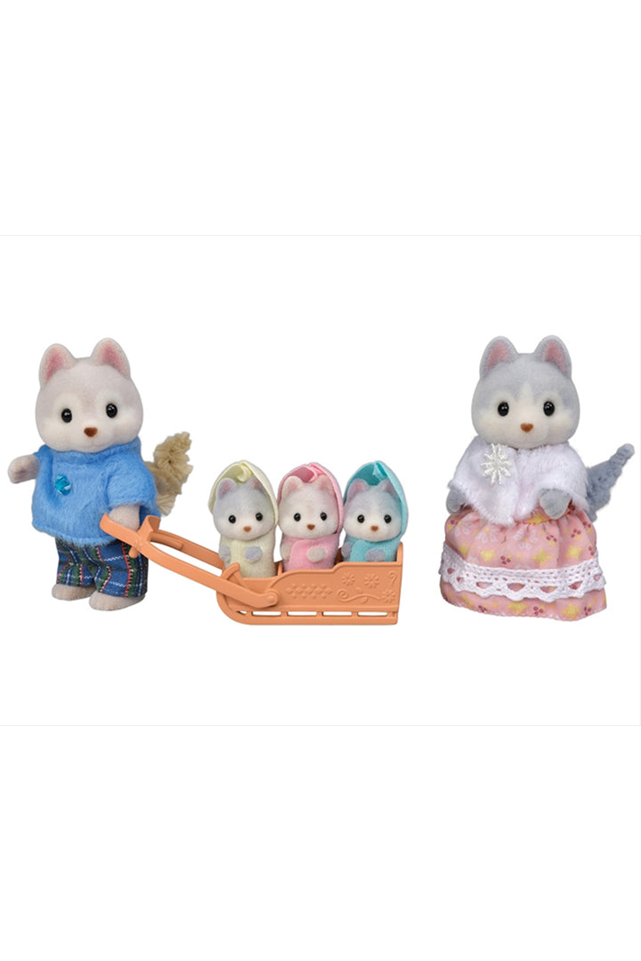 Calico Critters Husky Family