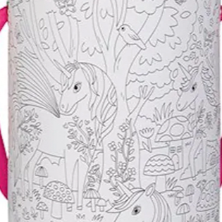 Crocodile Creek Unicorn Coloring Poster