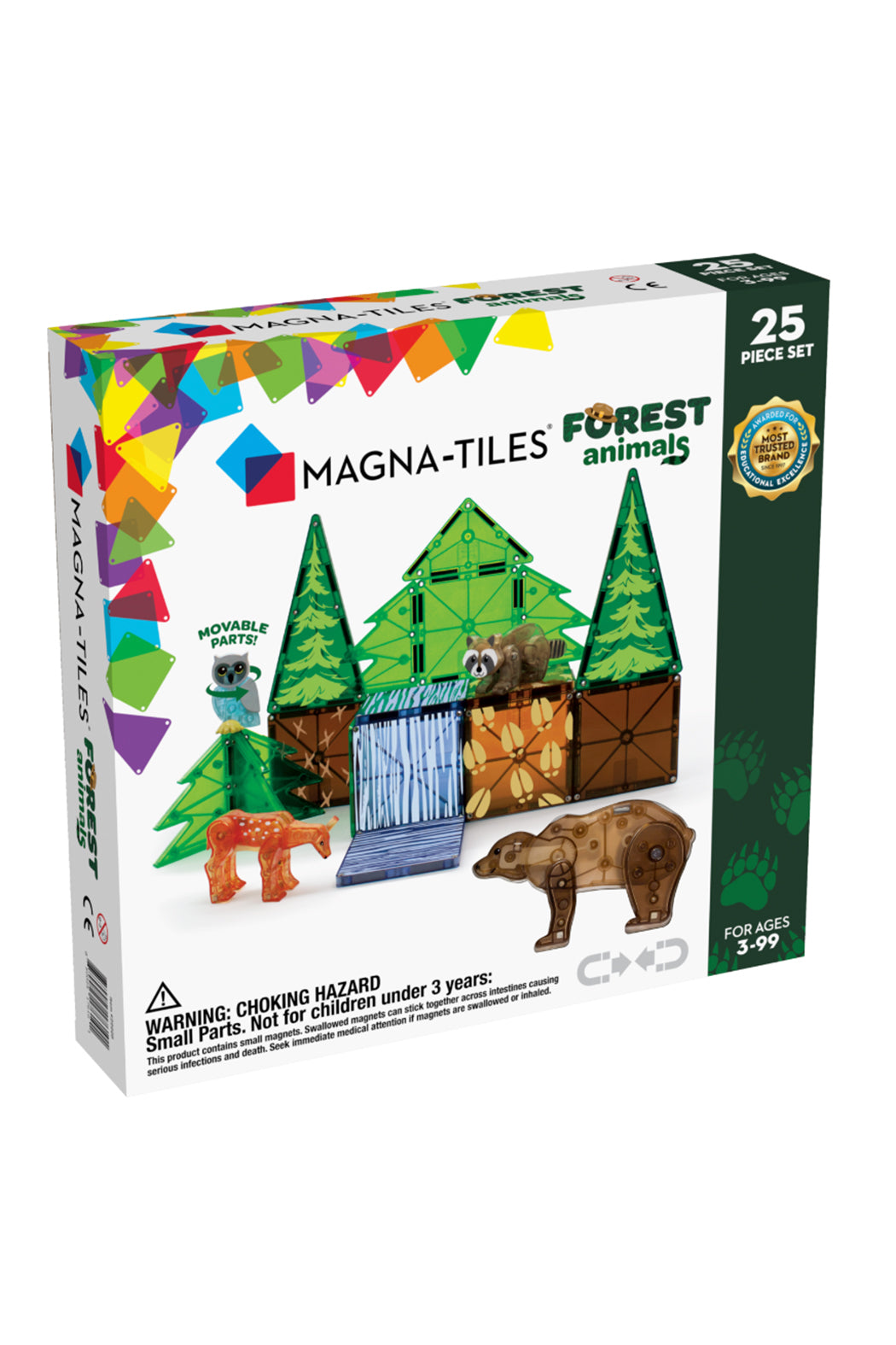 Valtech Magna-Tiles Forest Animals 25 Piece Set