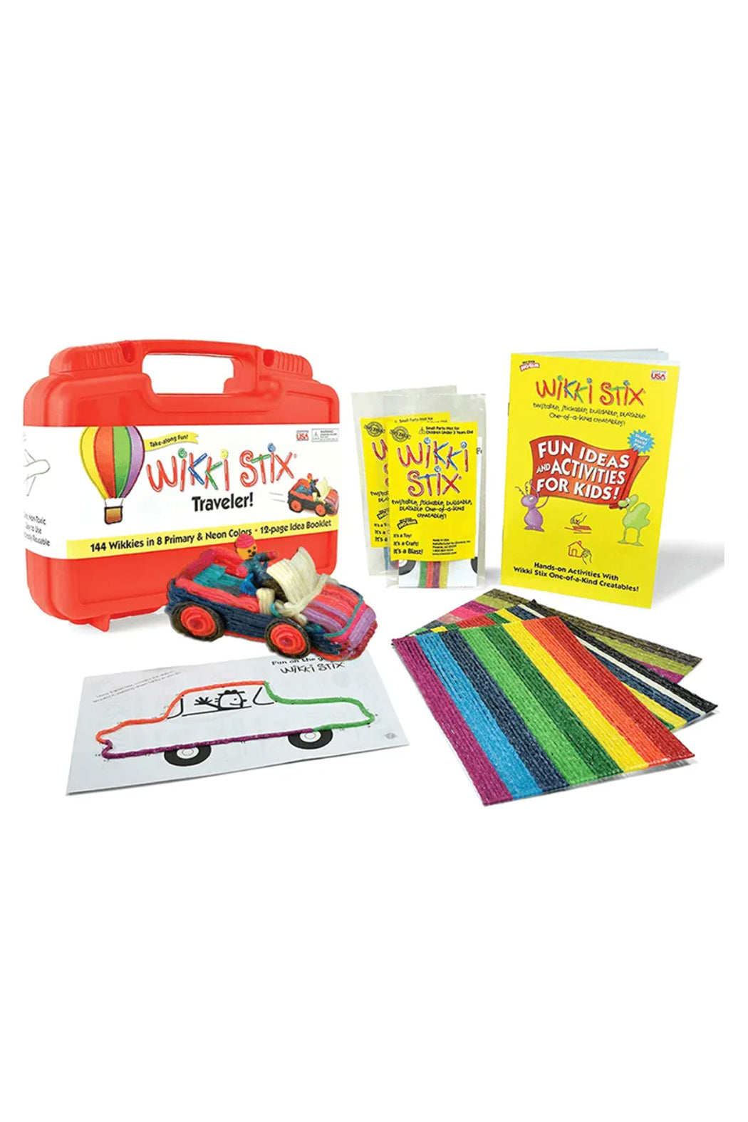 Wikki Stix Take Along Fun Traveler - 144 Pack