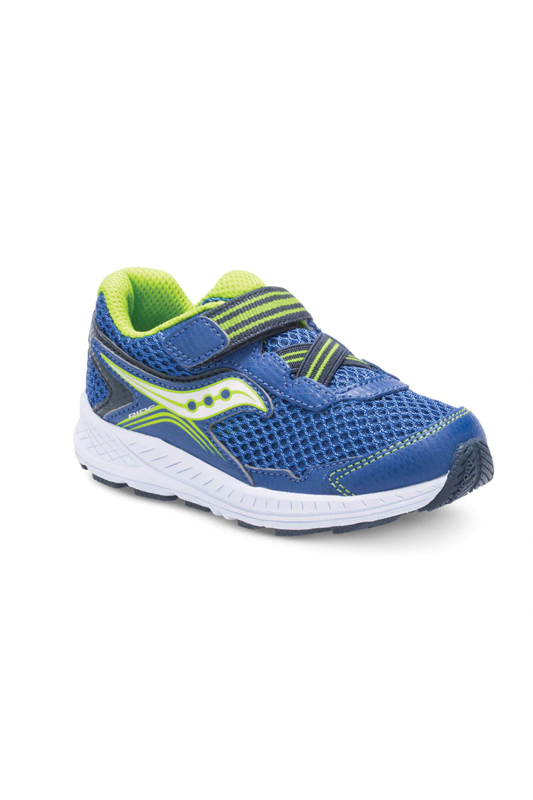 Saucony Ride 10 JR Sneaker - Navy/Green