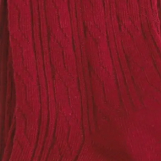 Little Stocking Co Crimson Cable Knit Tights