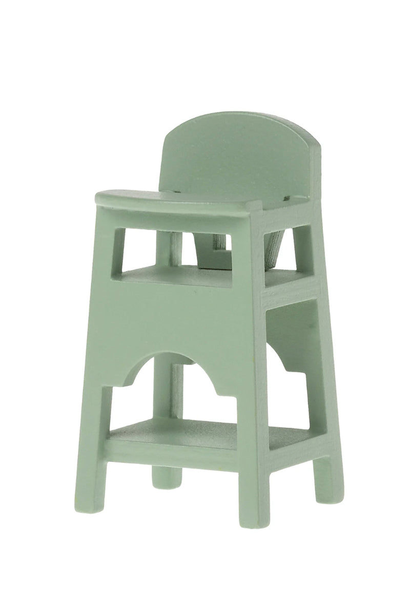 Maileg High Chair, Mouse - Mint