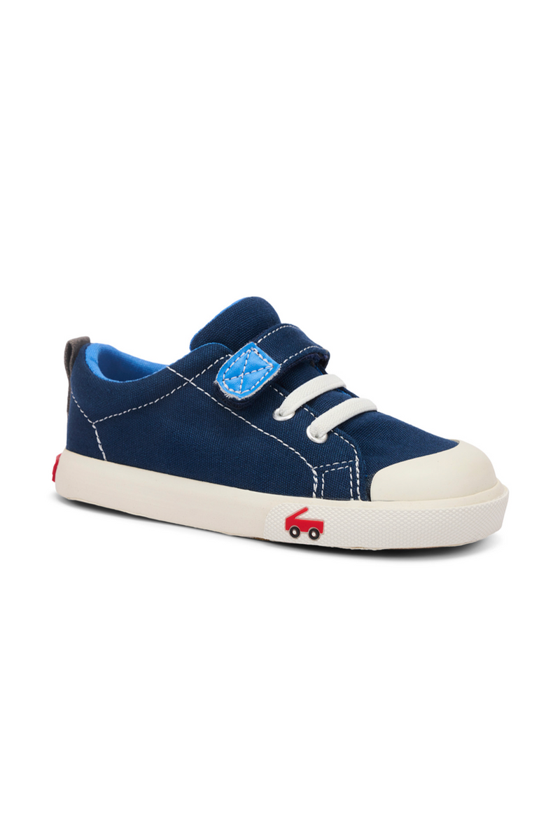 See Kai Run Stevie II - Navy Canvas