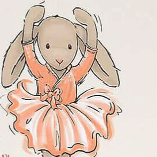 Jellycat Lottie The Ballet Bunny