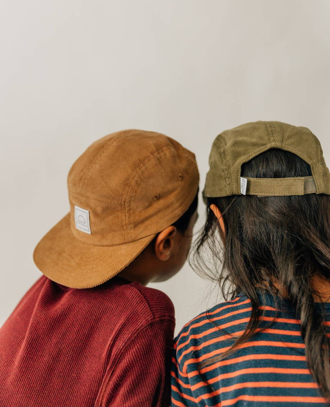 Hey August Corduroy Five Panel Hat - Canyon