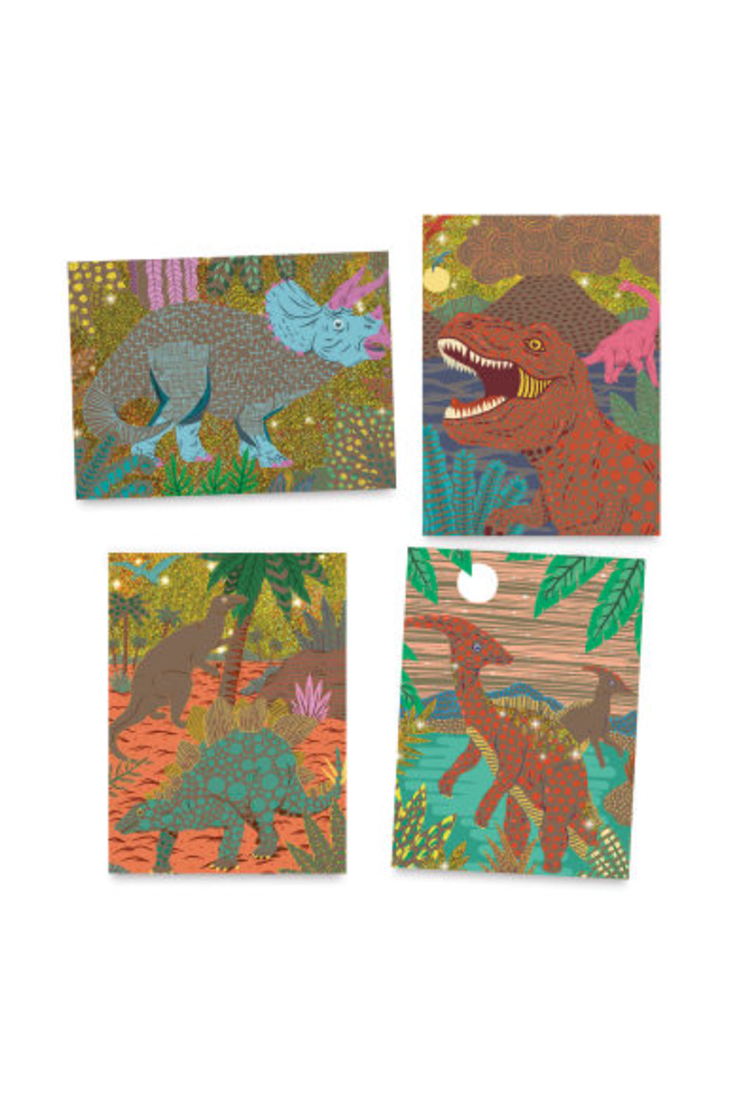 Djeco Scratch Cards - Dinosaurs
