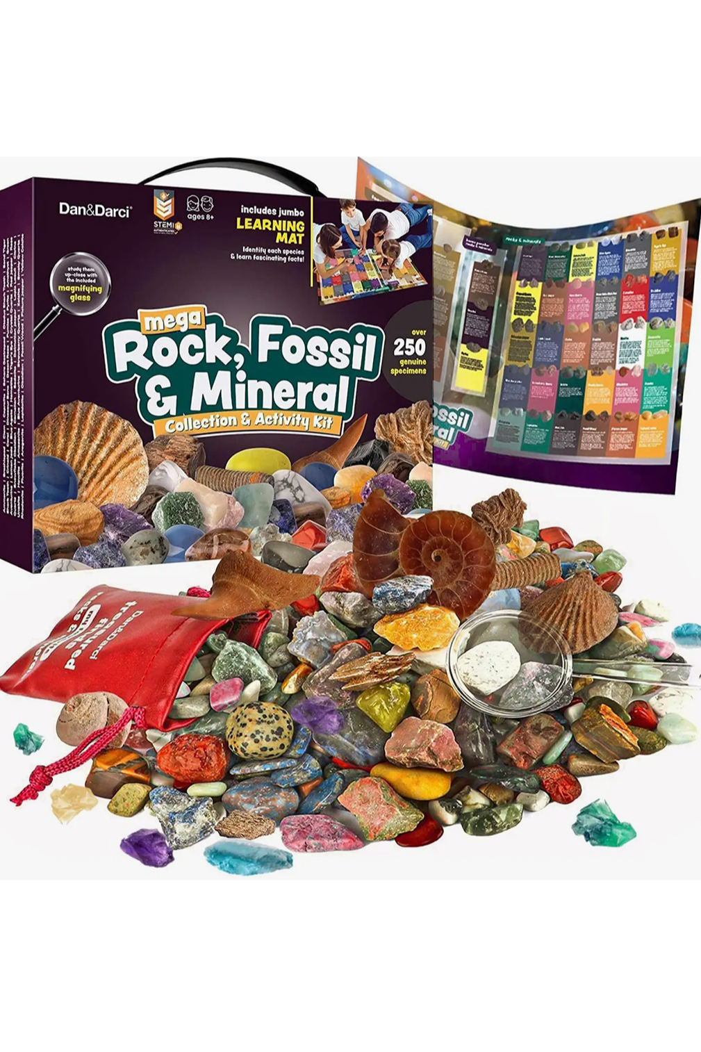 Dan&Darci Mega Rock, Fossil & Mineral Activity Kit