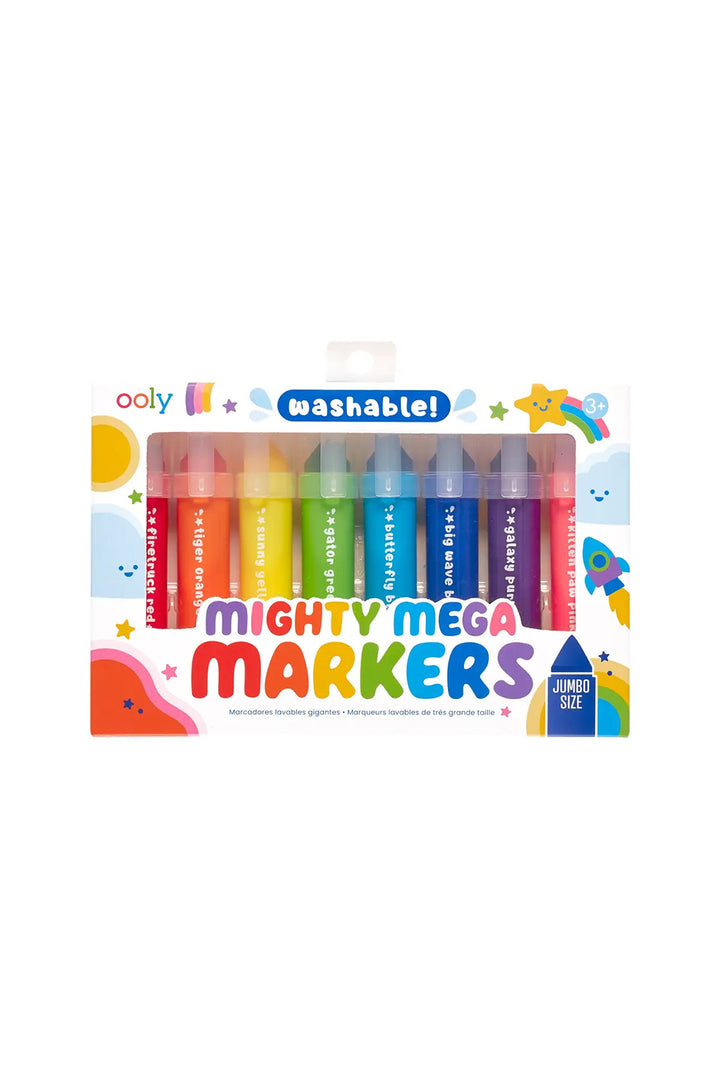 Ooly Mighty Mega Markers - Set Of 8