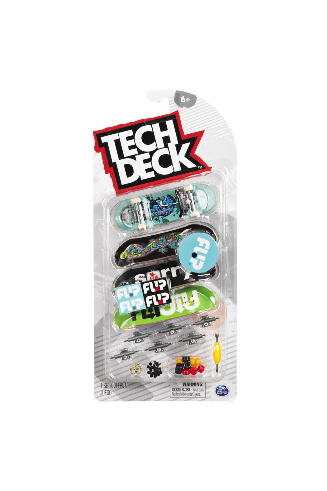 Tech Deck Ultra DLX 4-Pack Flip Fingerboards