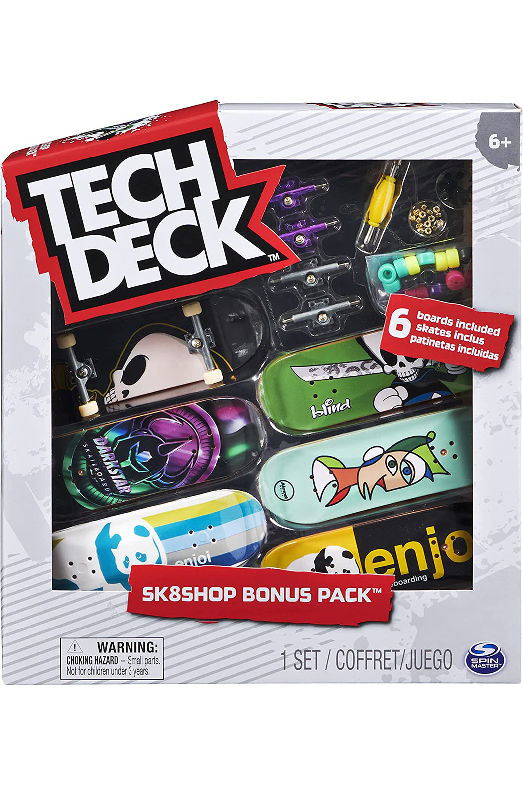 Tech Deck Sk8shop Fingerboard Bonus Pack