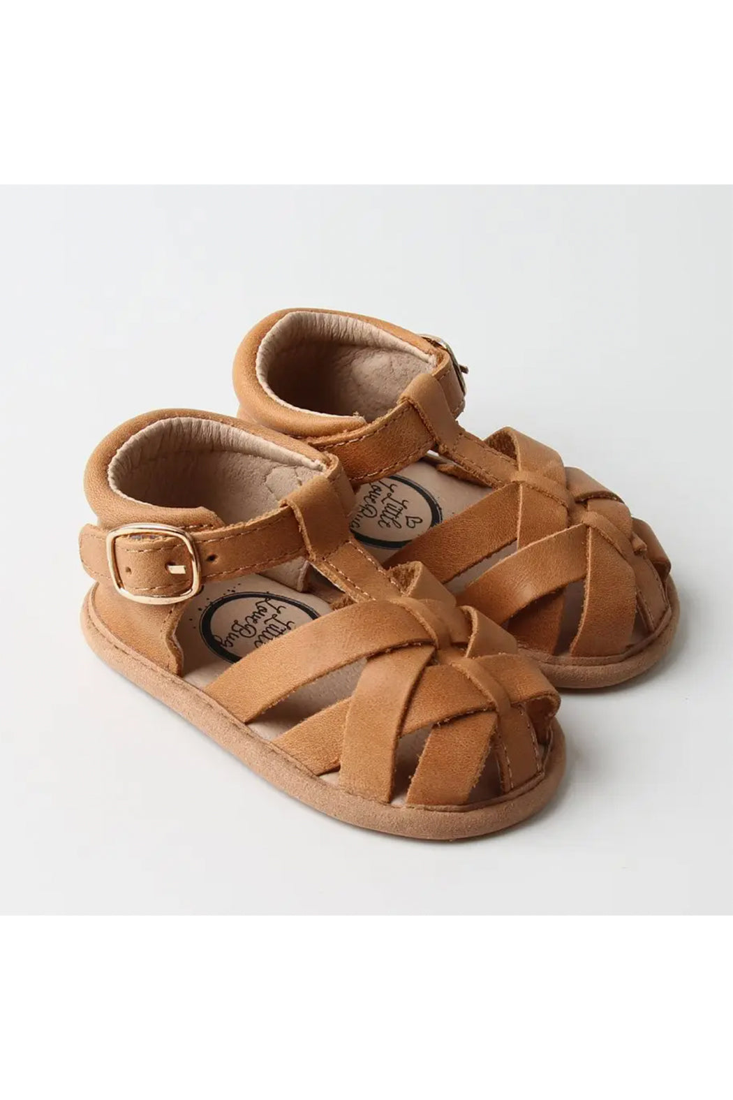 Little Love Bug Closed Toe Sandal - Desert Sand