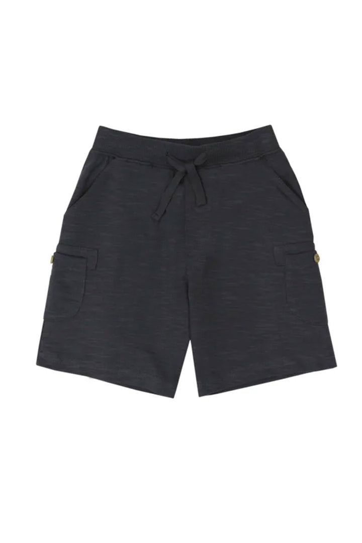 CR Sports Basic Terry Shorts With Pockets - Charcoal