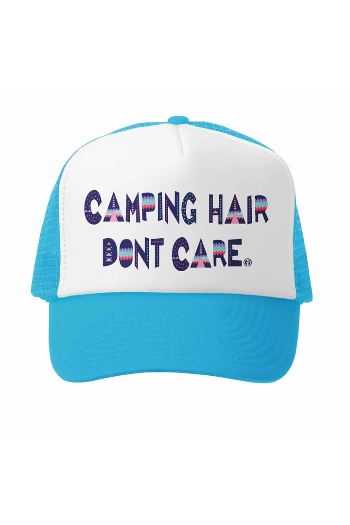 Grom Squad Camping Hair Don't Care Trucker Hat