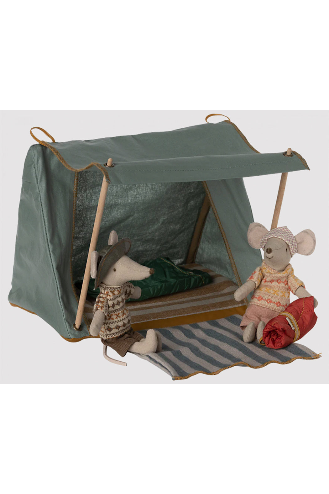 maileg tent Maileg Happy Camper Tent, Mouse – Hopscotch Kids