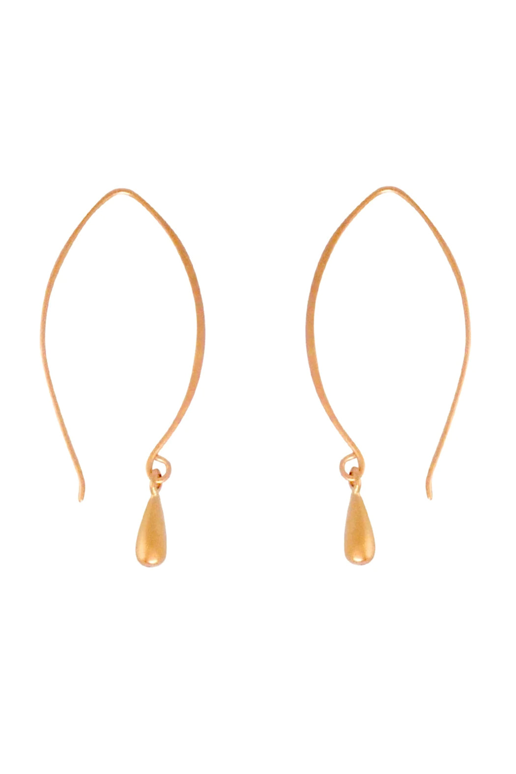 Bronwen Isis Earrings - Long Gold