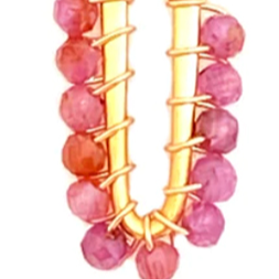 Bronwen Verona Earrings - Ruby