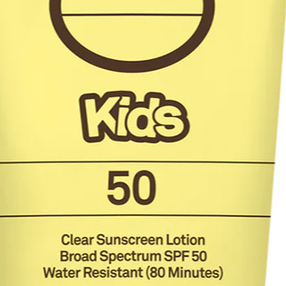 Sun Bum Kids SPF 50 Clear Sunscreen Lotion