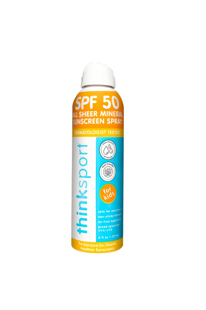 Thinkbaby Thinksport Kids All Sheer Mineral Sunscreen Spray Spf