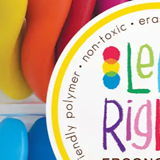 Ooly Left Right Ergonomic Crayons