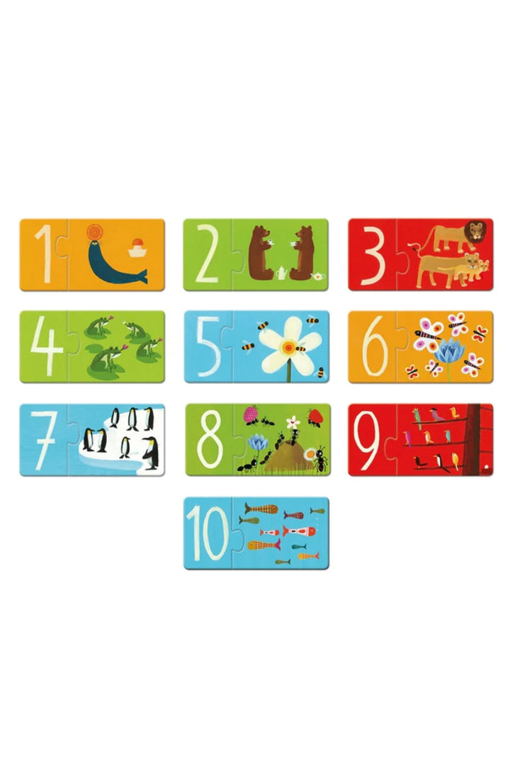 Djeco Puzzle Duo - Numbers
